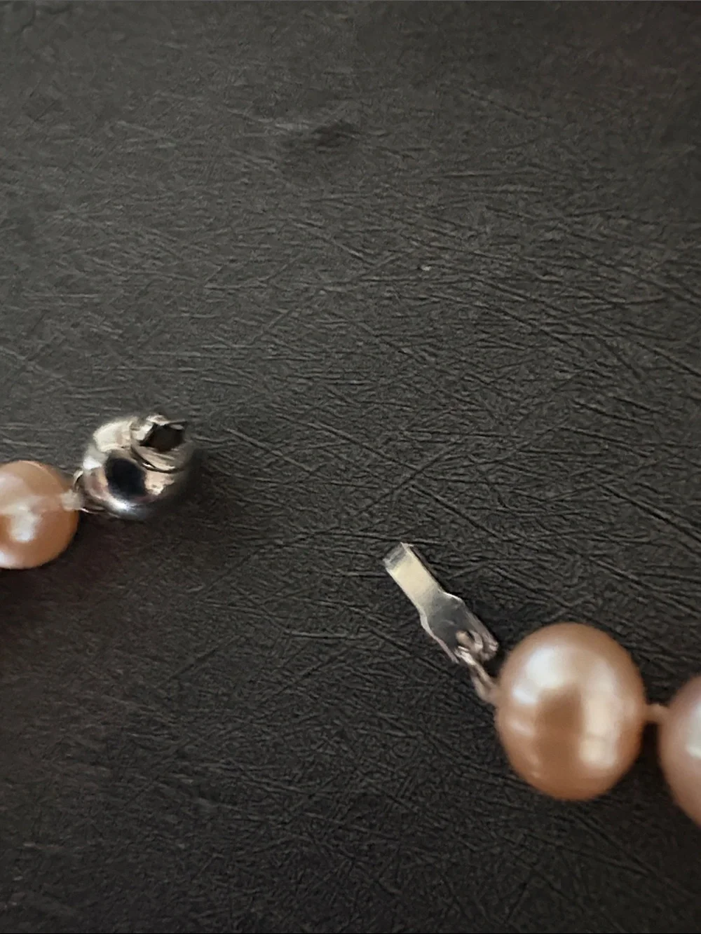 VINTAGE FRESHWATER TINTED PINK PEARL 19